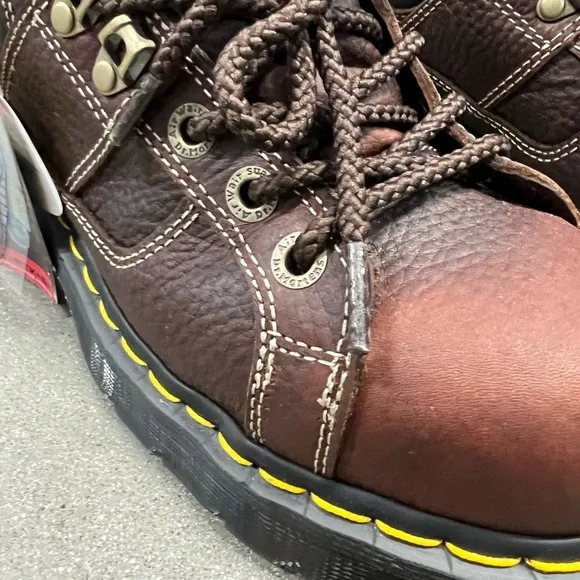 👉🏼SOLD👈🏼 FB Mens Dr Martens industrial steel toe shoes - Picture 10 of 15